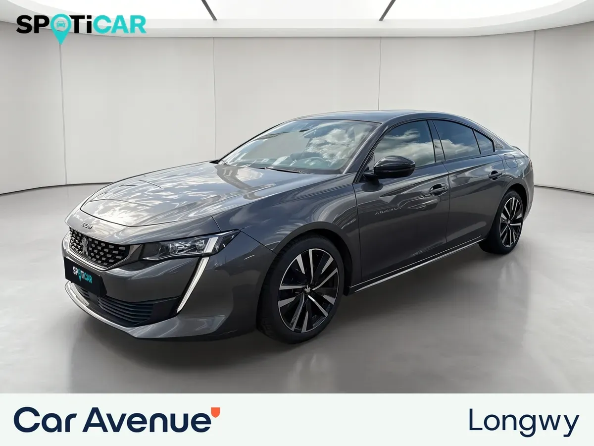 Peugeot 508 gris platinium (m) d'occasion
