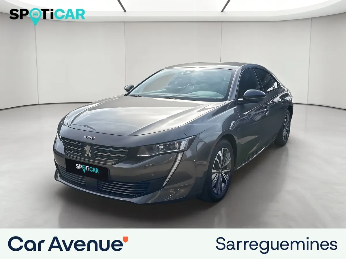 Peugeot 508 gris platinium p. m. d'occasion