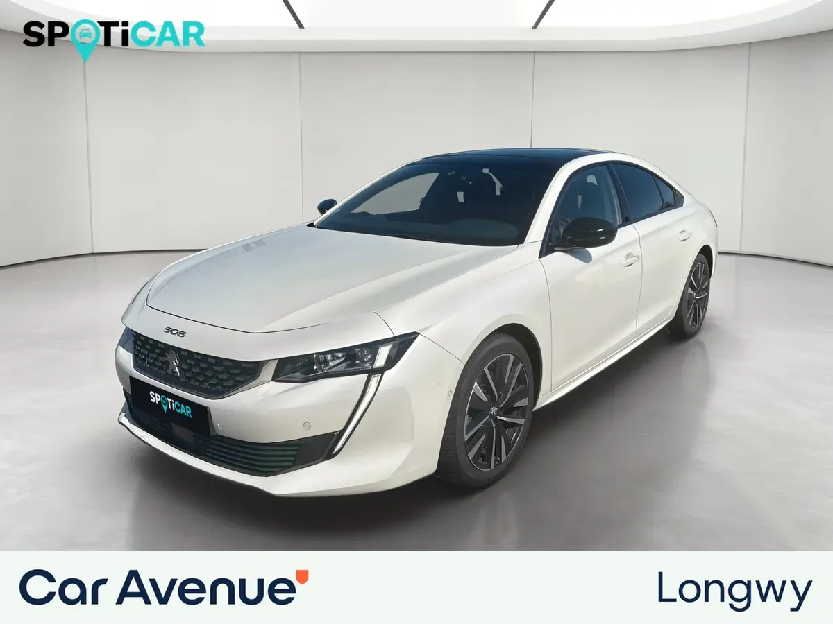 Peugeot 508 blanc d'occasion