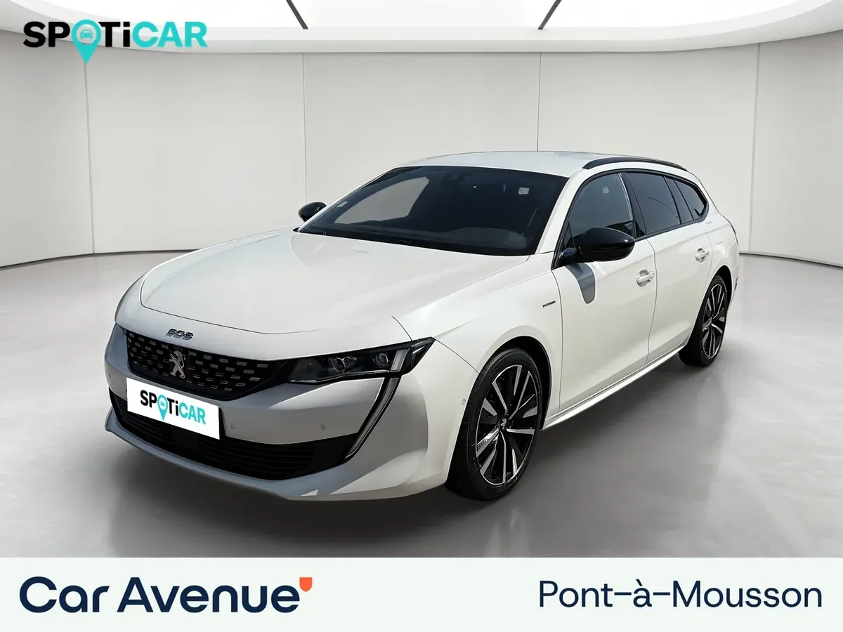Peugeot 508 blanc d'occasion