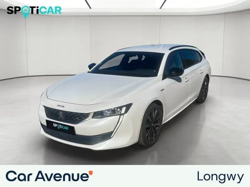 Peugeot 508 blanc d'occasion