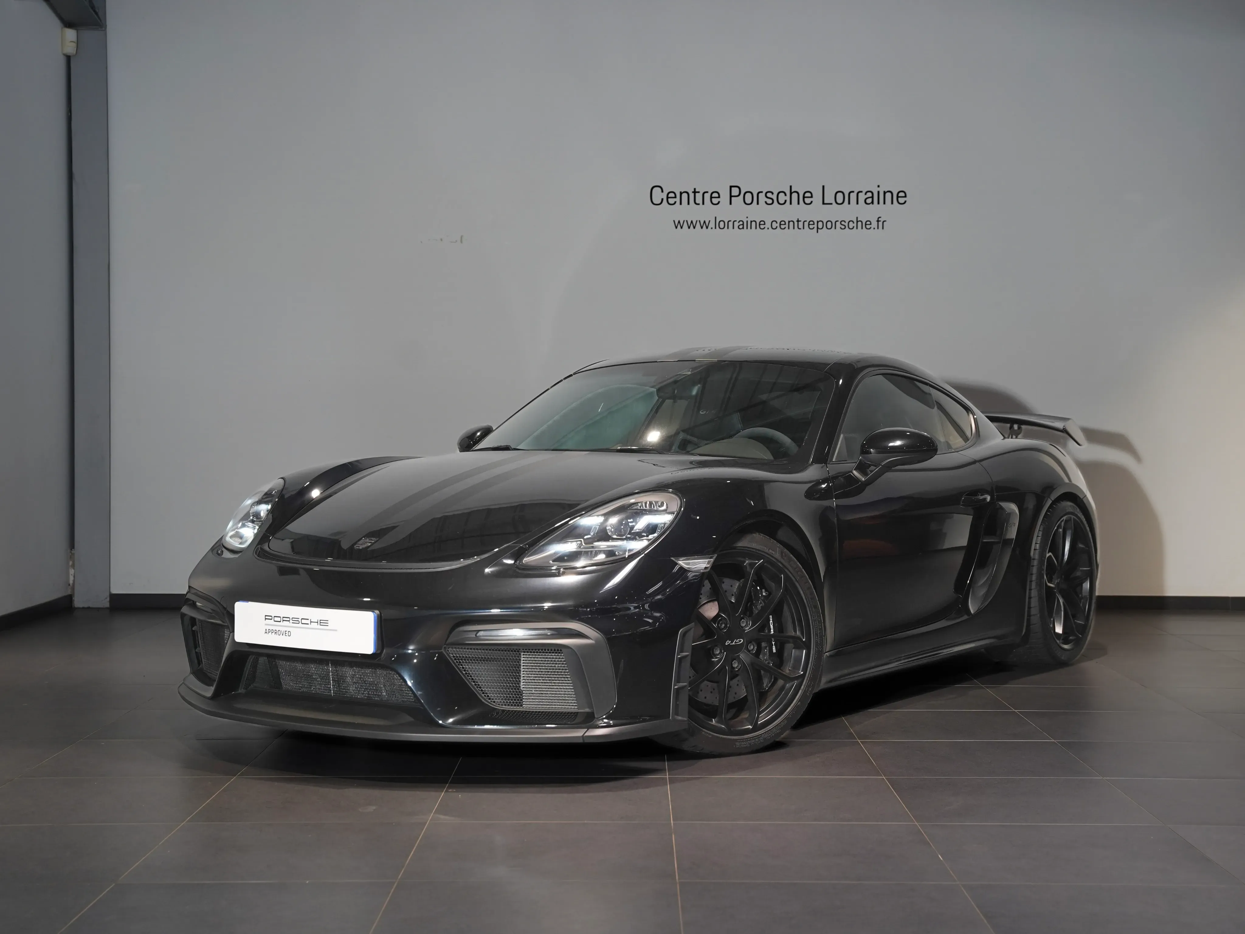 Porsche 718 CAYMAN GT4 noir d'occasion