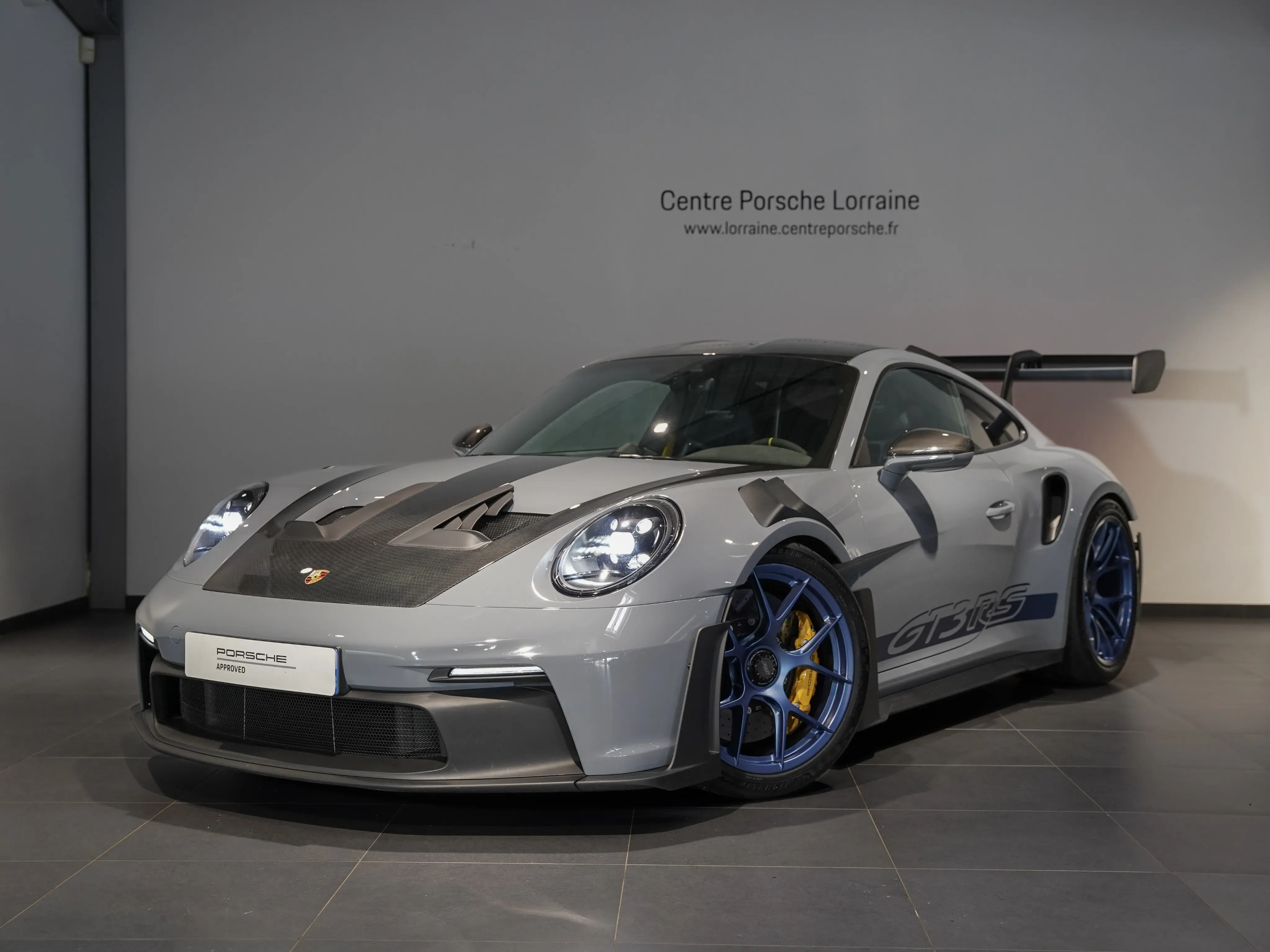 Porsche 911 GT3 RS gris d'occasion