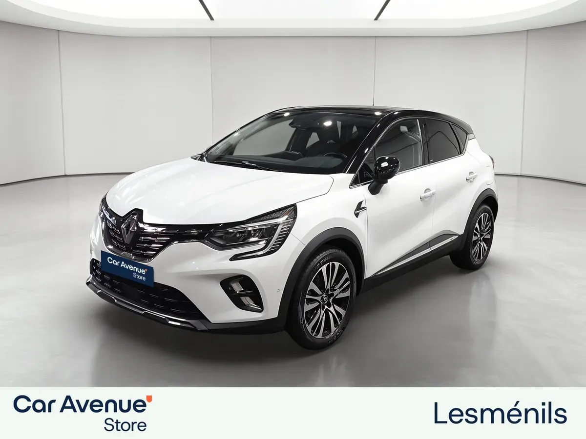 Renault Captur blanc d'occasion