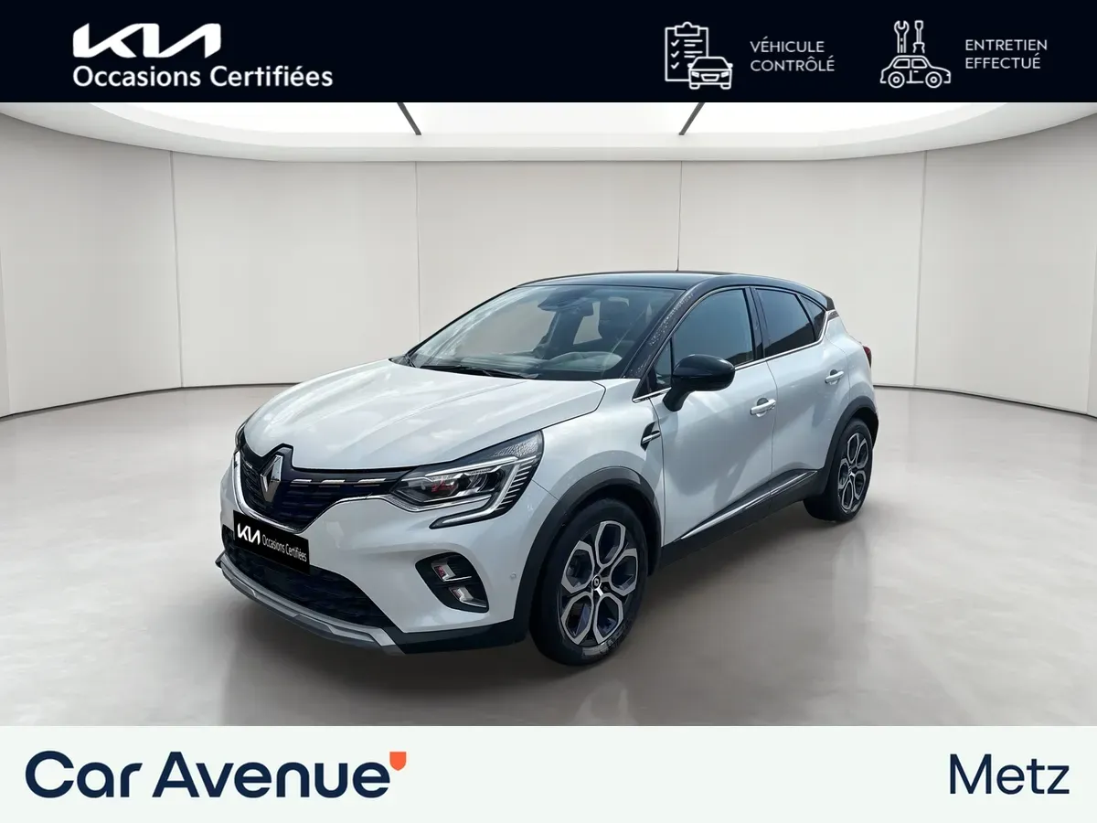 Renault Captur blanc d'occasion