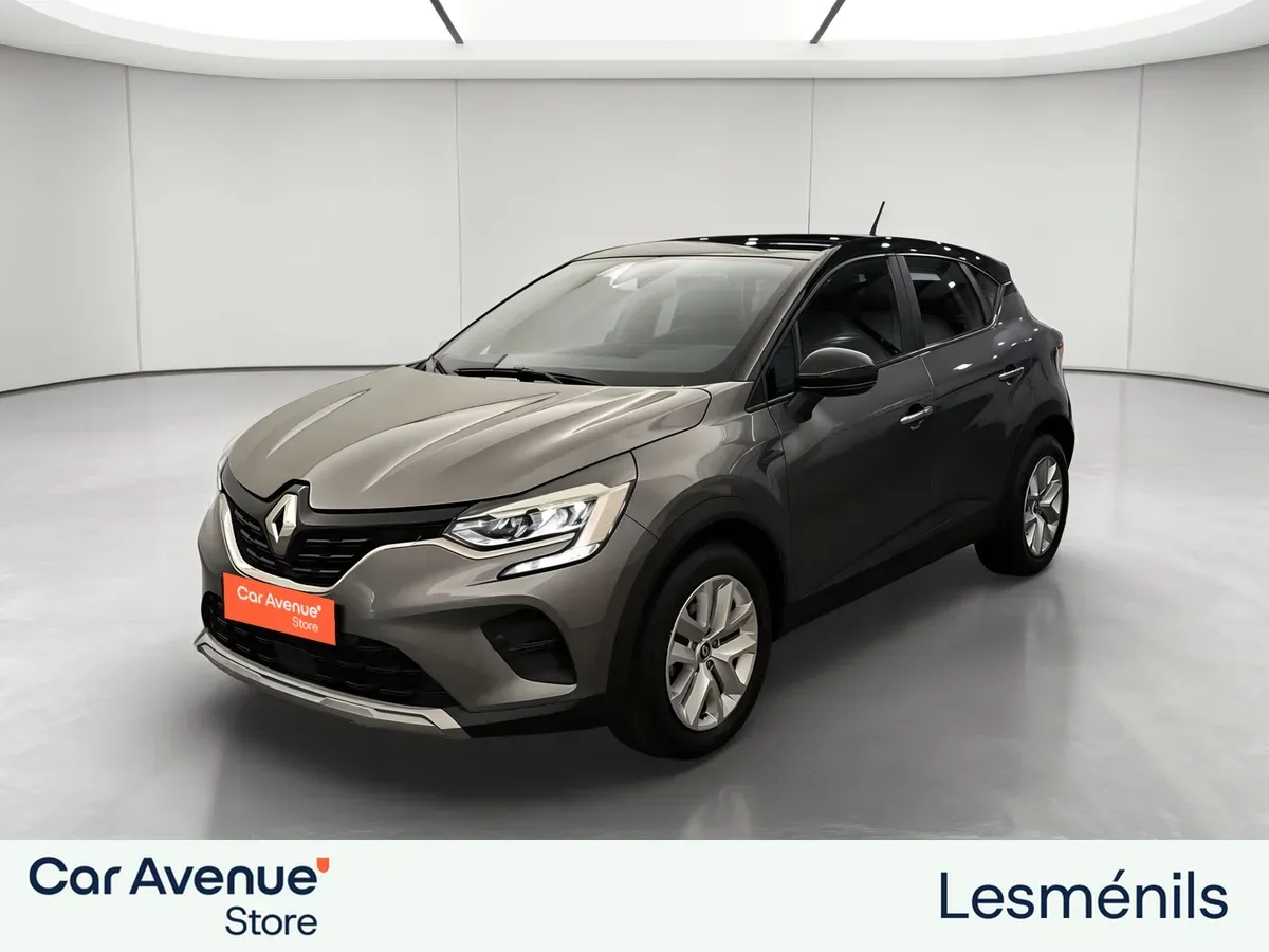Renault Captur gris d'occasion