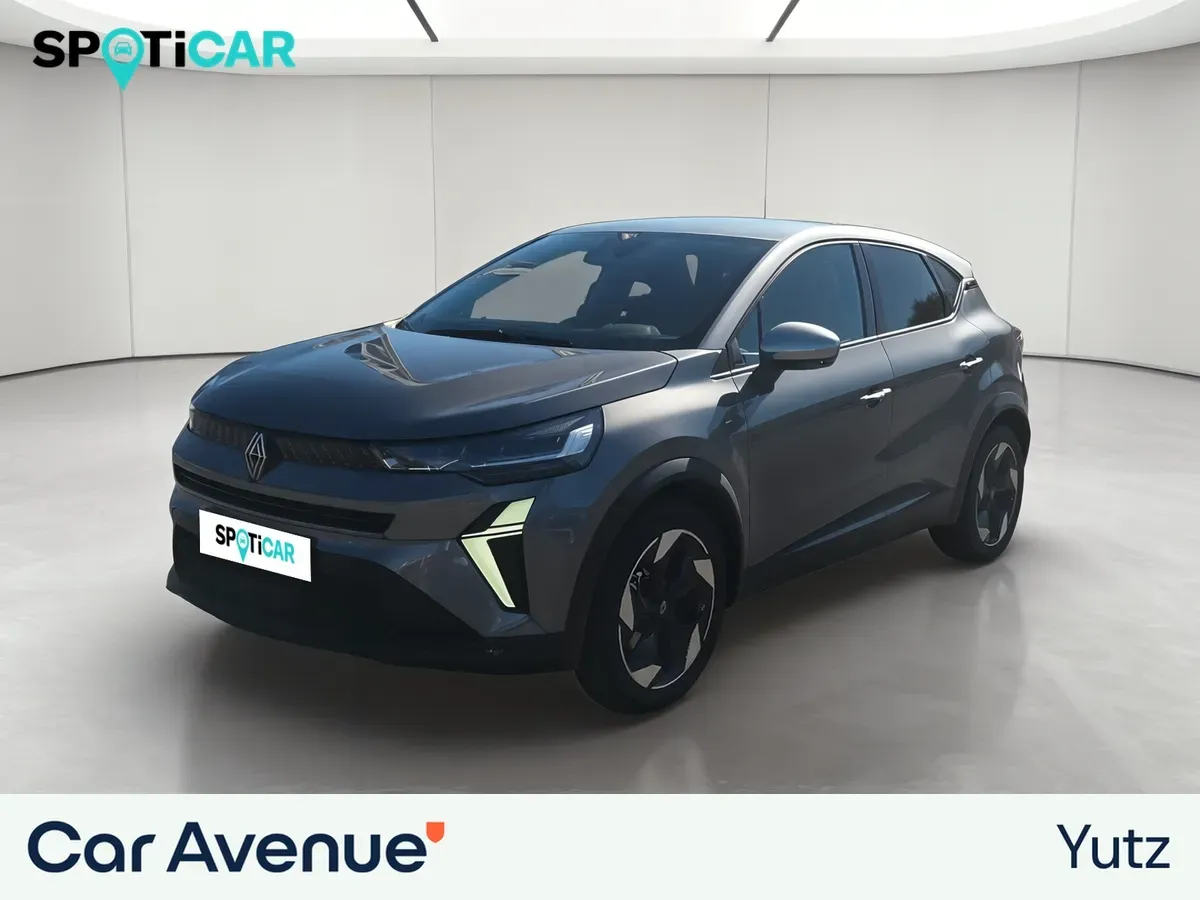 Renault Captur gris d'occasion
