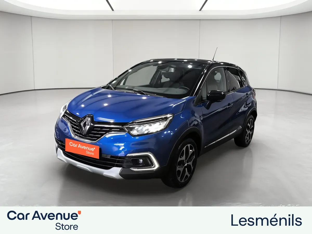 Renault Captur bleu d'occasion