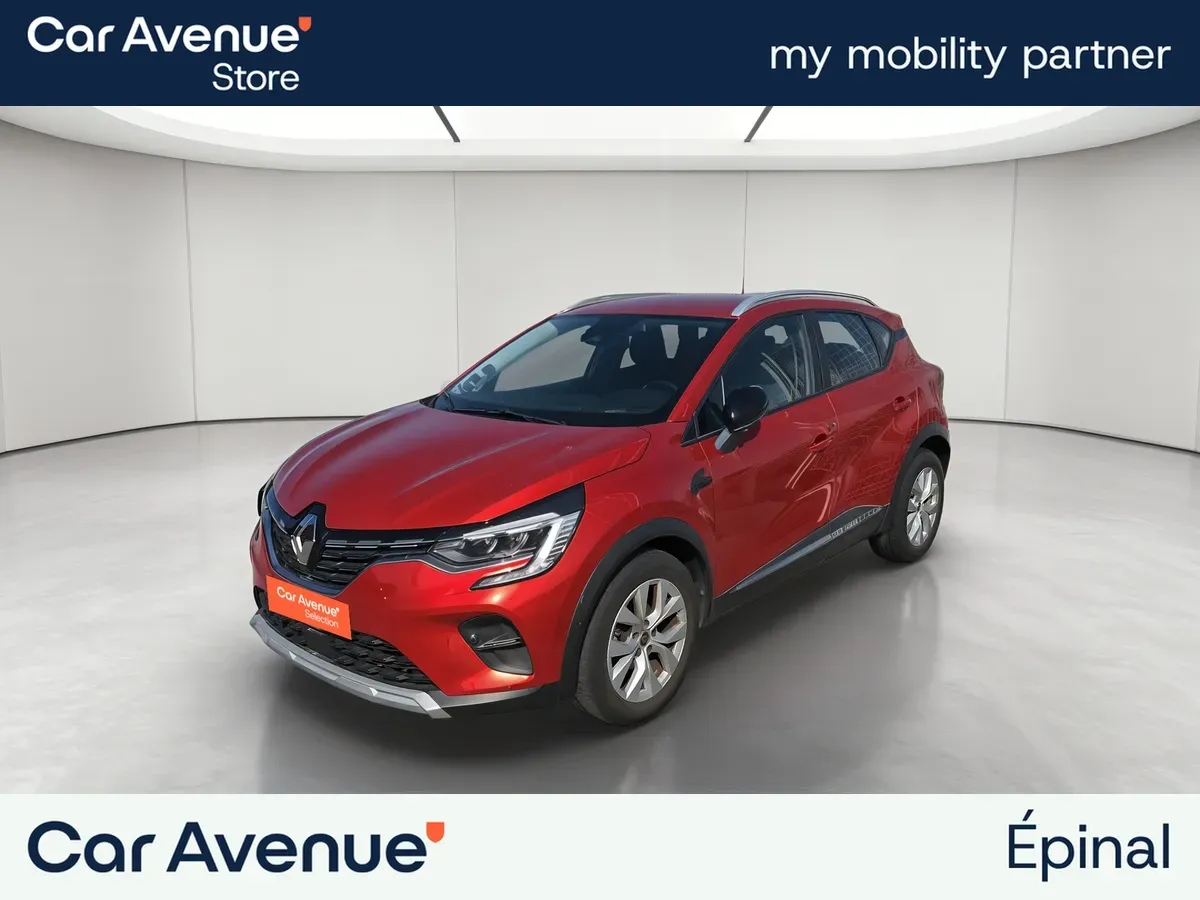 Renault Captur rouge d'occasion