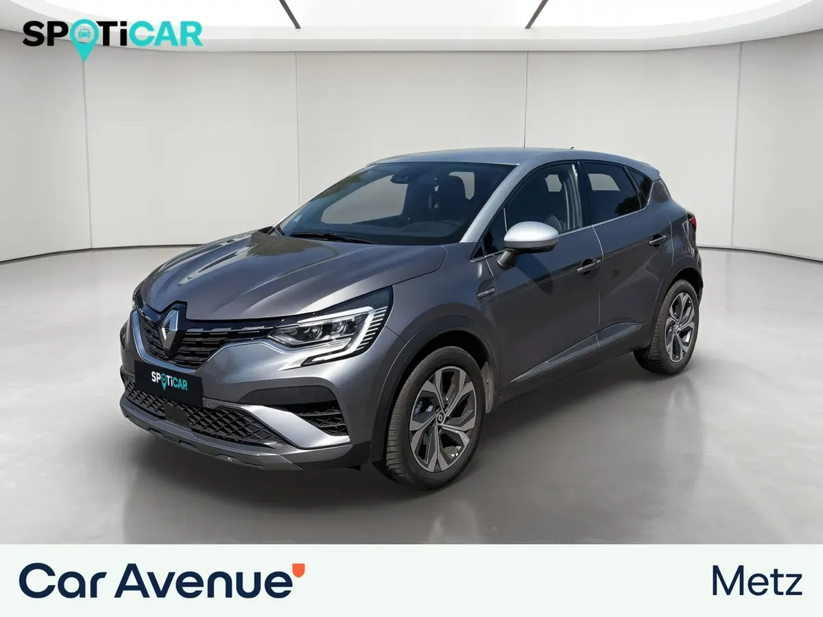 Renault Captur gris d'occasion