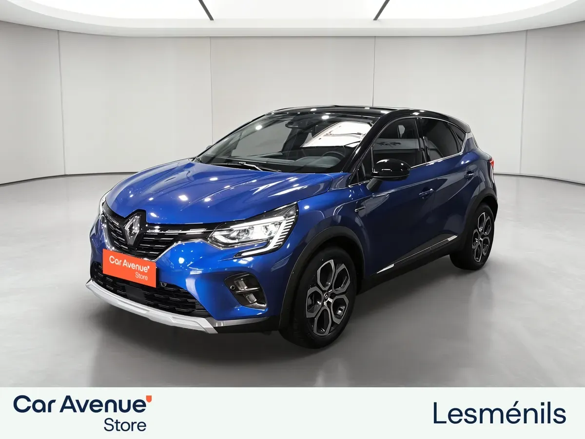 Renault Captur bleu d'occasion
