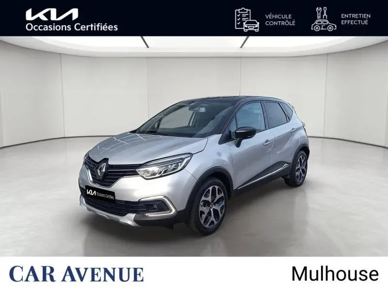 Renault Captur gris d'occasion