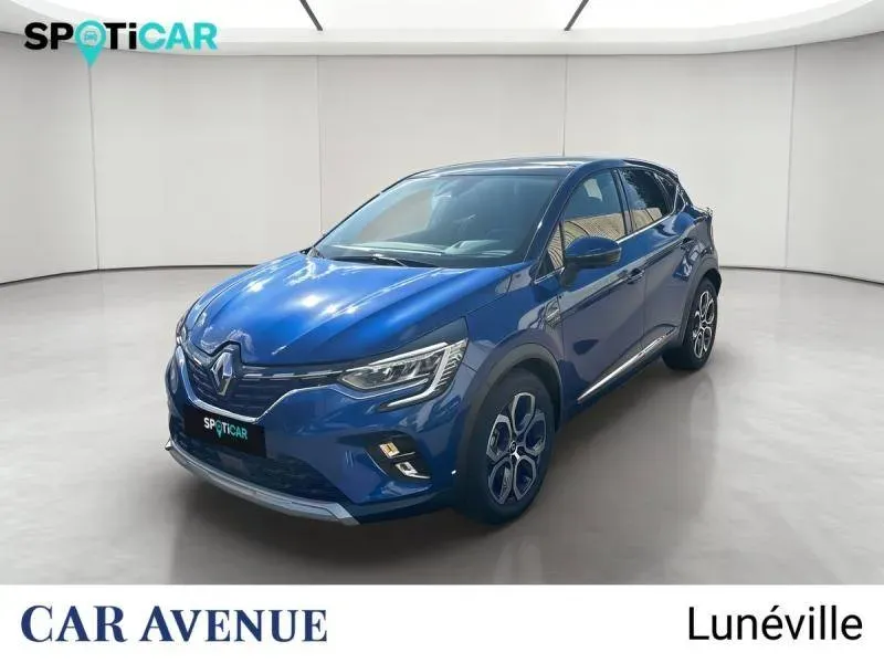 Renault Captur bleu iron/noir etoile d'occasion