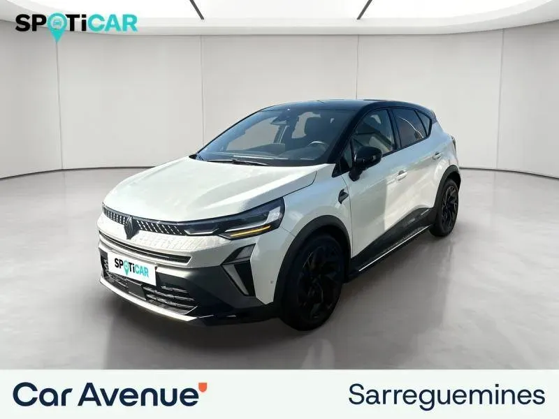Renault Captur blanc nacre/noir etoile d'occasion
