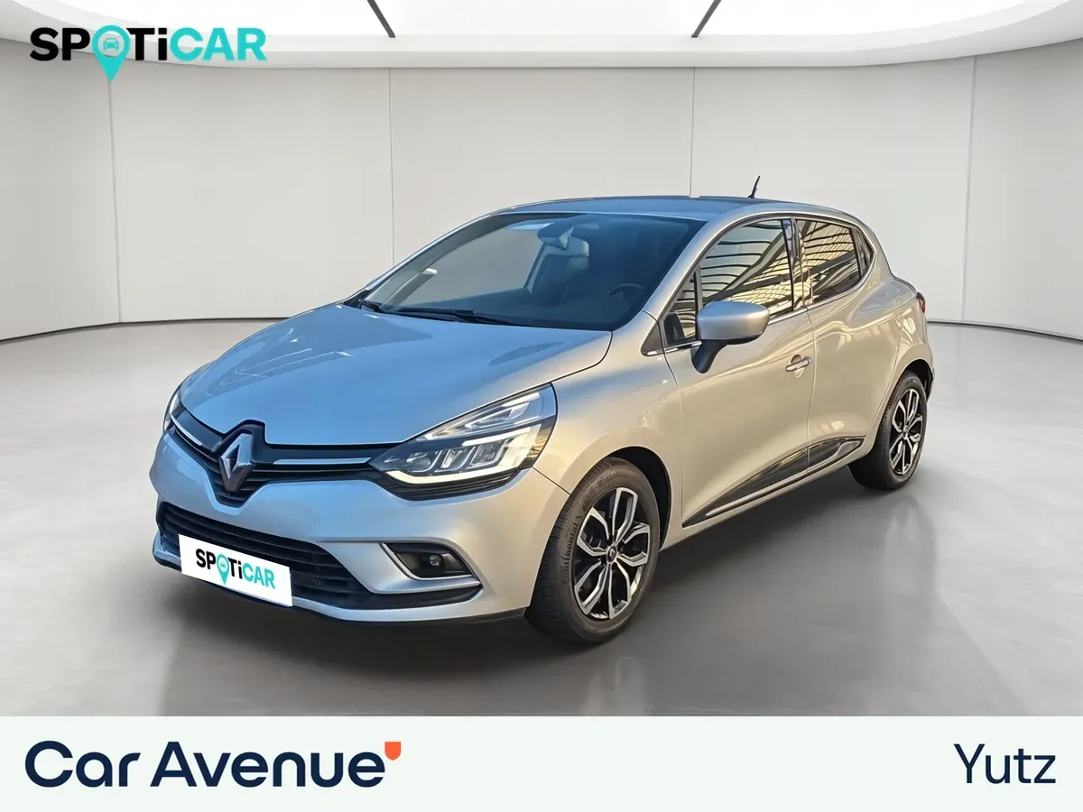 Renault CLIO IV gris d'occasion