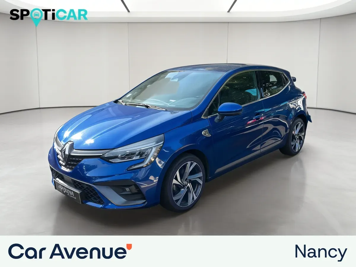 Renault Clio bleu d'occasion