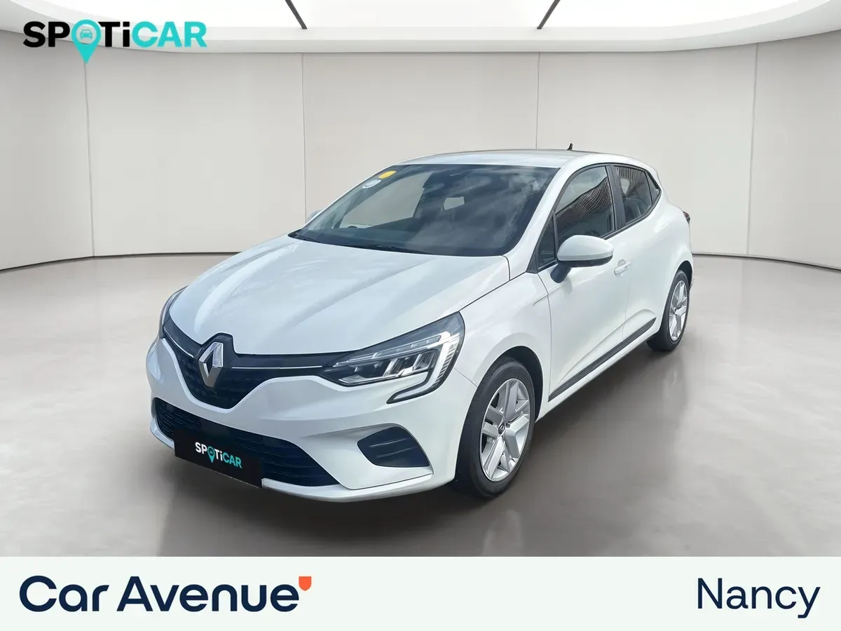 Renault Clio blanc d'occasion