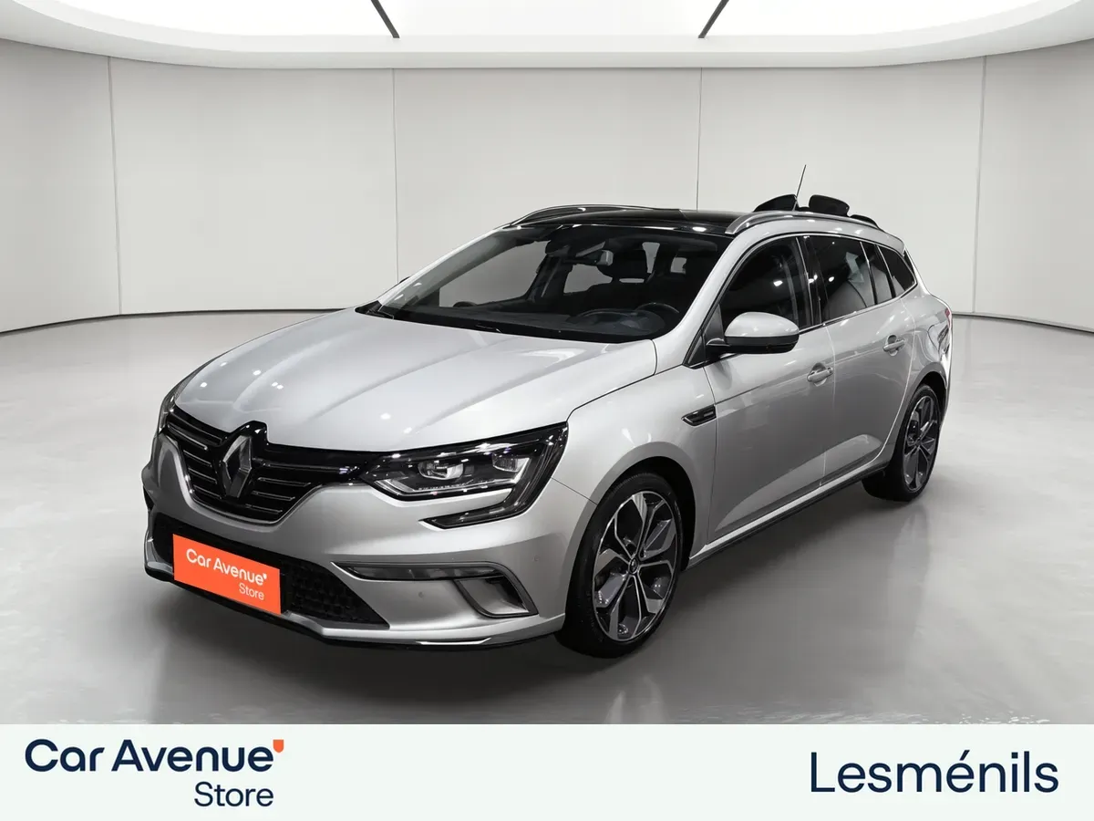 Renault MEGANE IV ESTATE gris d'occasion