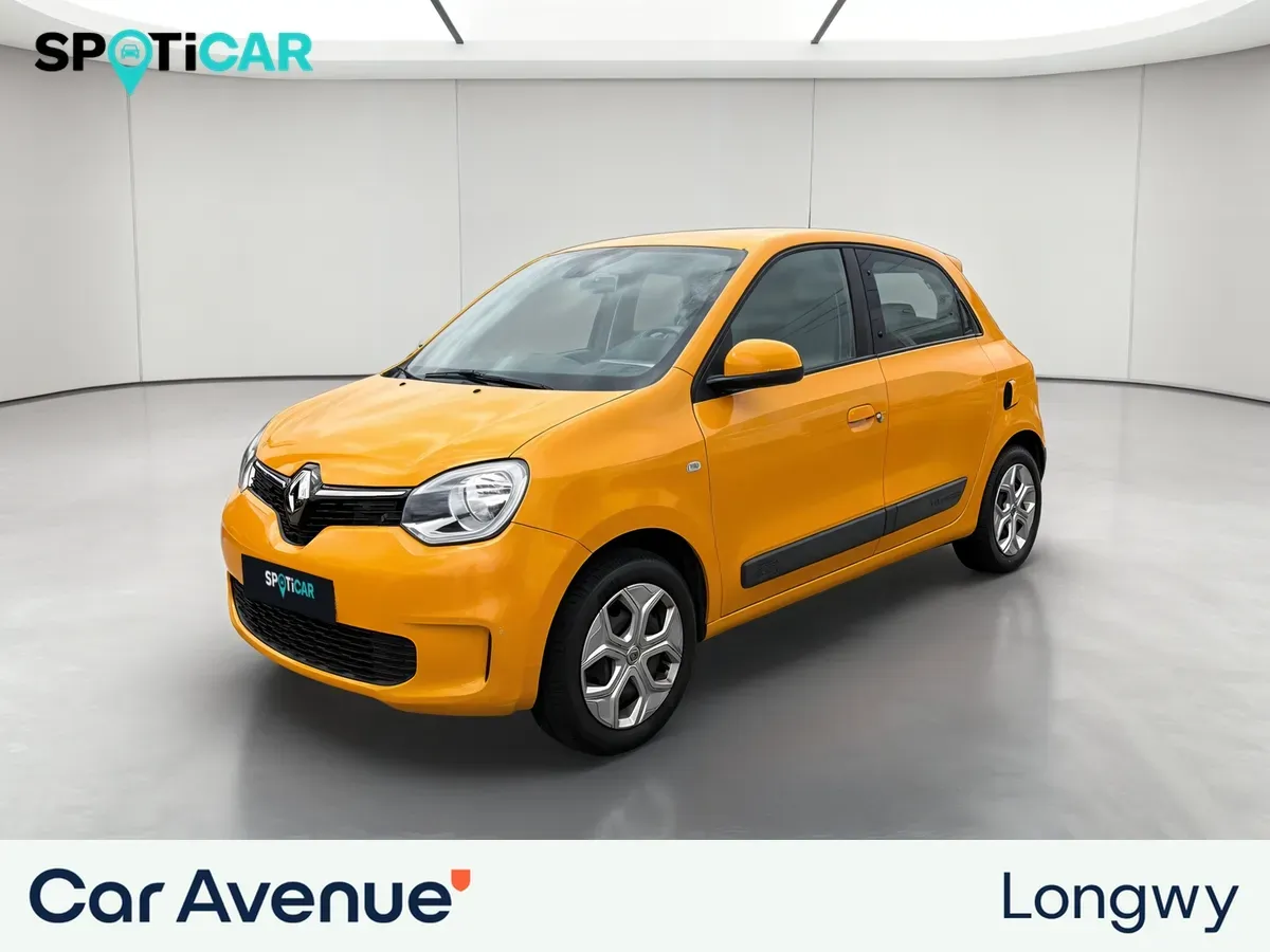 Renault Twingo jaune d'occasion