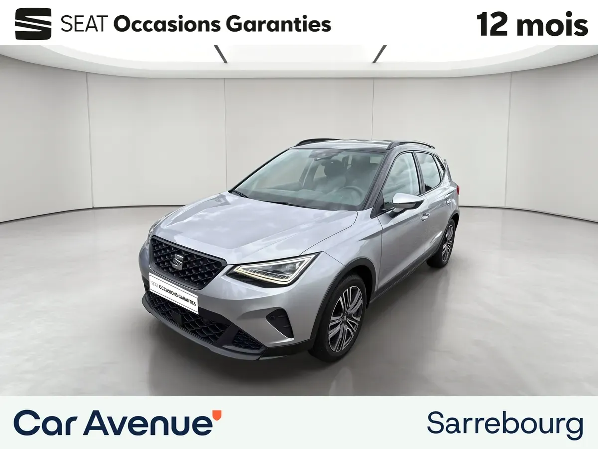 Seat Arona gris urbain / noir minuit d'occasion