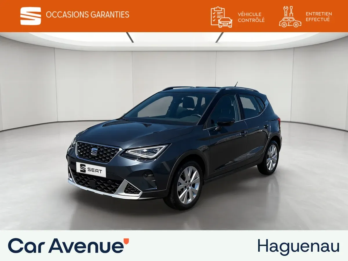 Seat Arona gris magnetique d'occasion