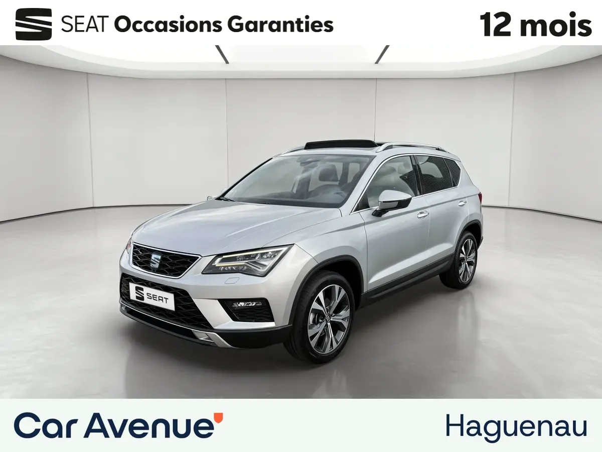 Seat Ateca gris argent d'occasion