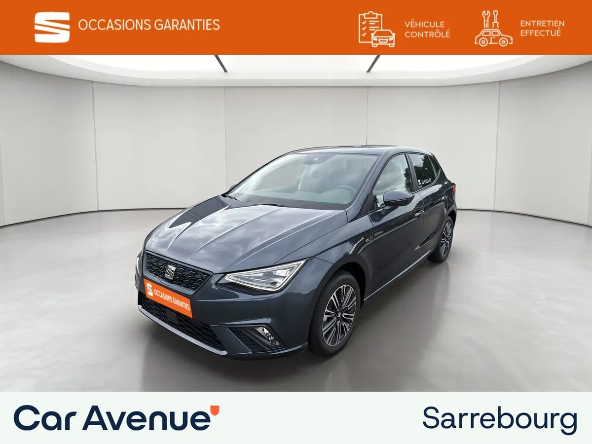 Seat Ibiza gris magnetique metallisee neuf