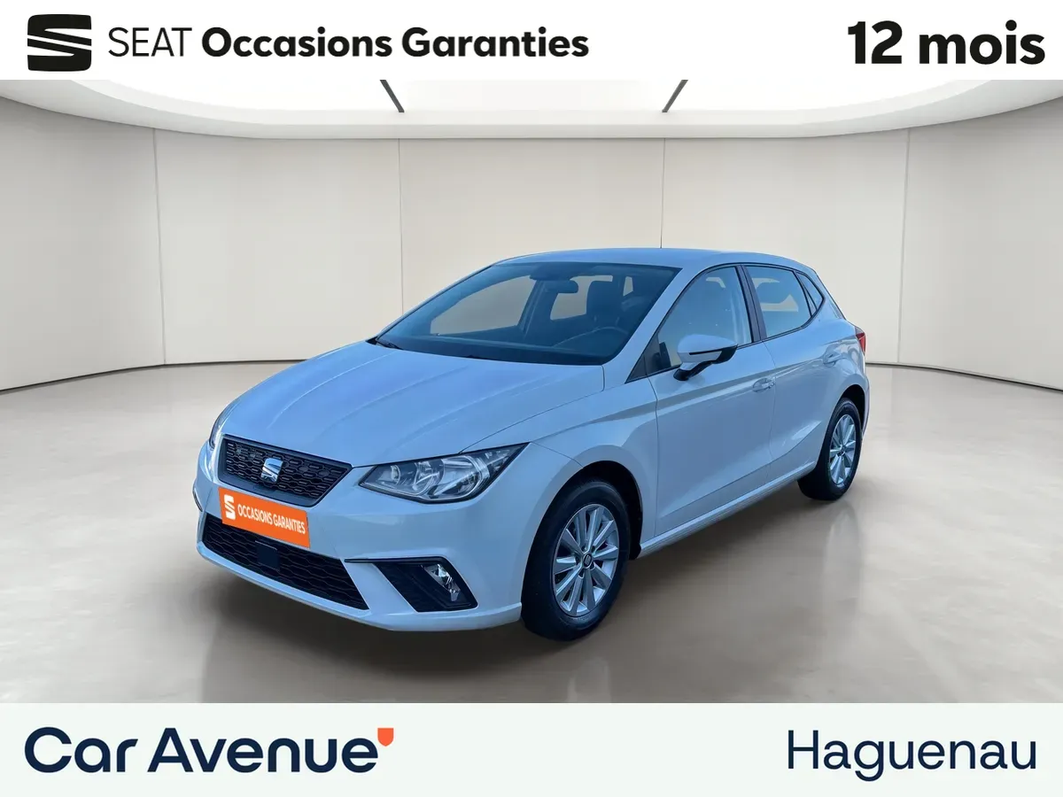 Seat Ibiza blanc d'occasion