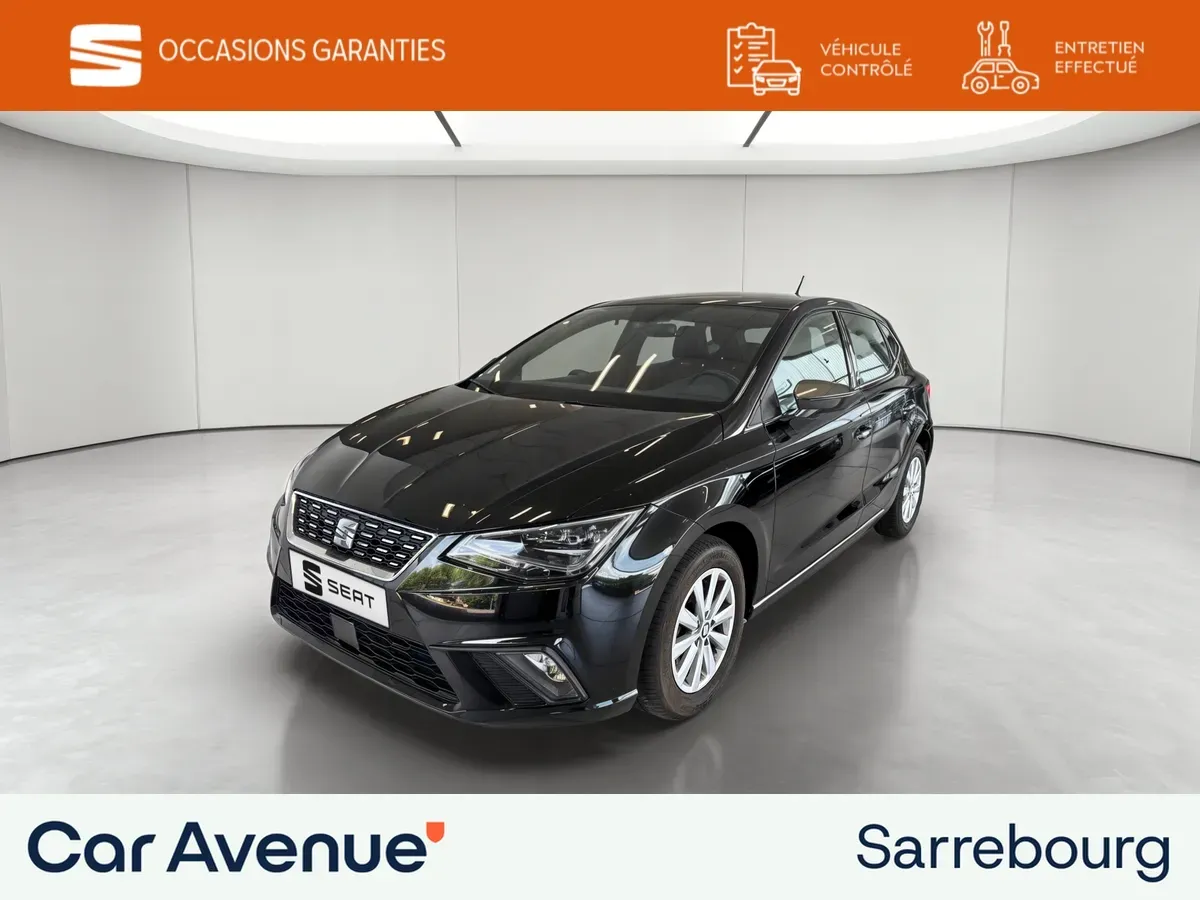 Seat Ibiza noir d'occasion