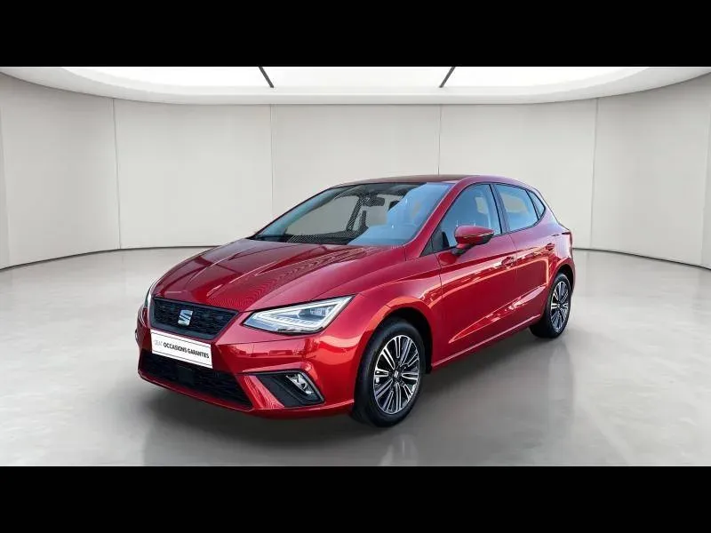 Seat Ibiza rouge d'occasion