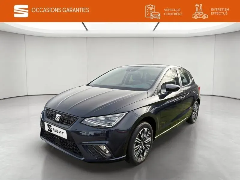Seat Ibiza bleu d'occasion
