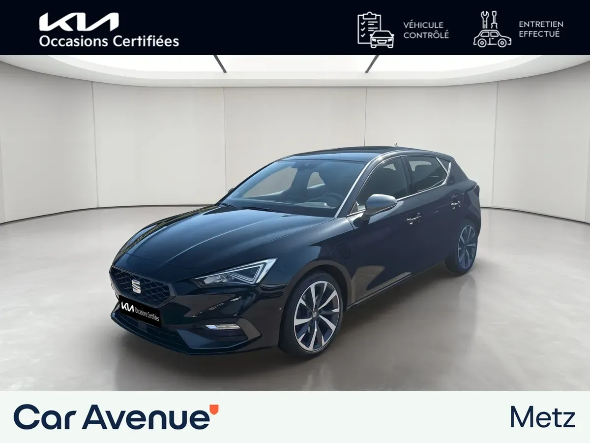 Seat Leon noir d'occasion