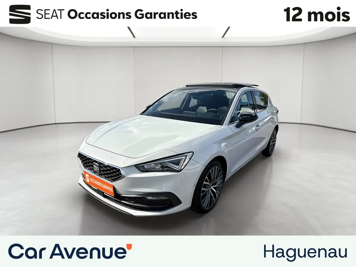 Seat Leon blanc d'occasion
