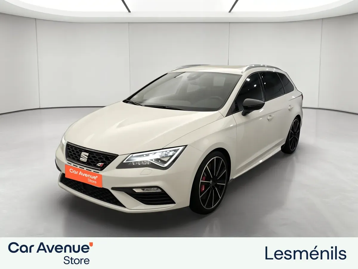 Seat Leon blanc d'occasion