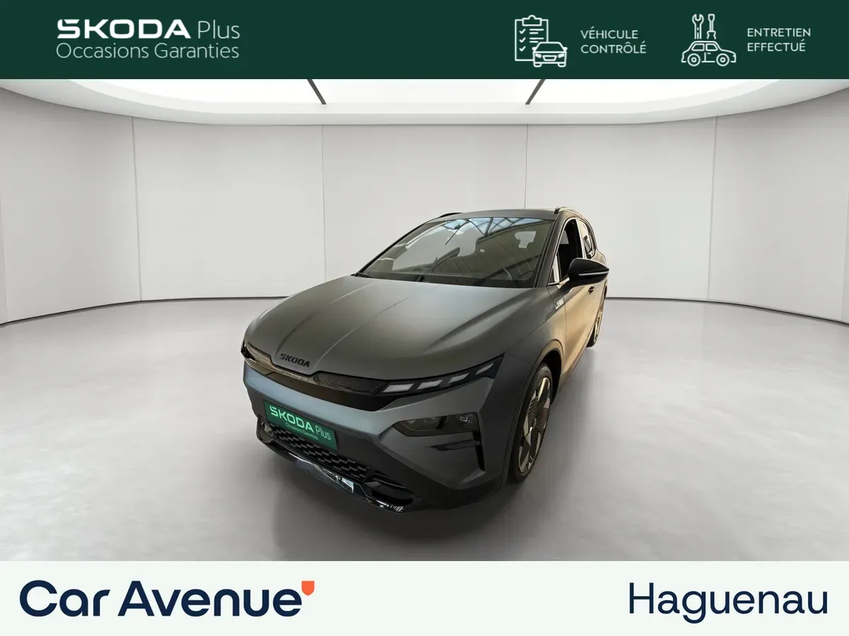 Skoda Elroq gris apex matt neuf