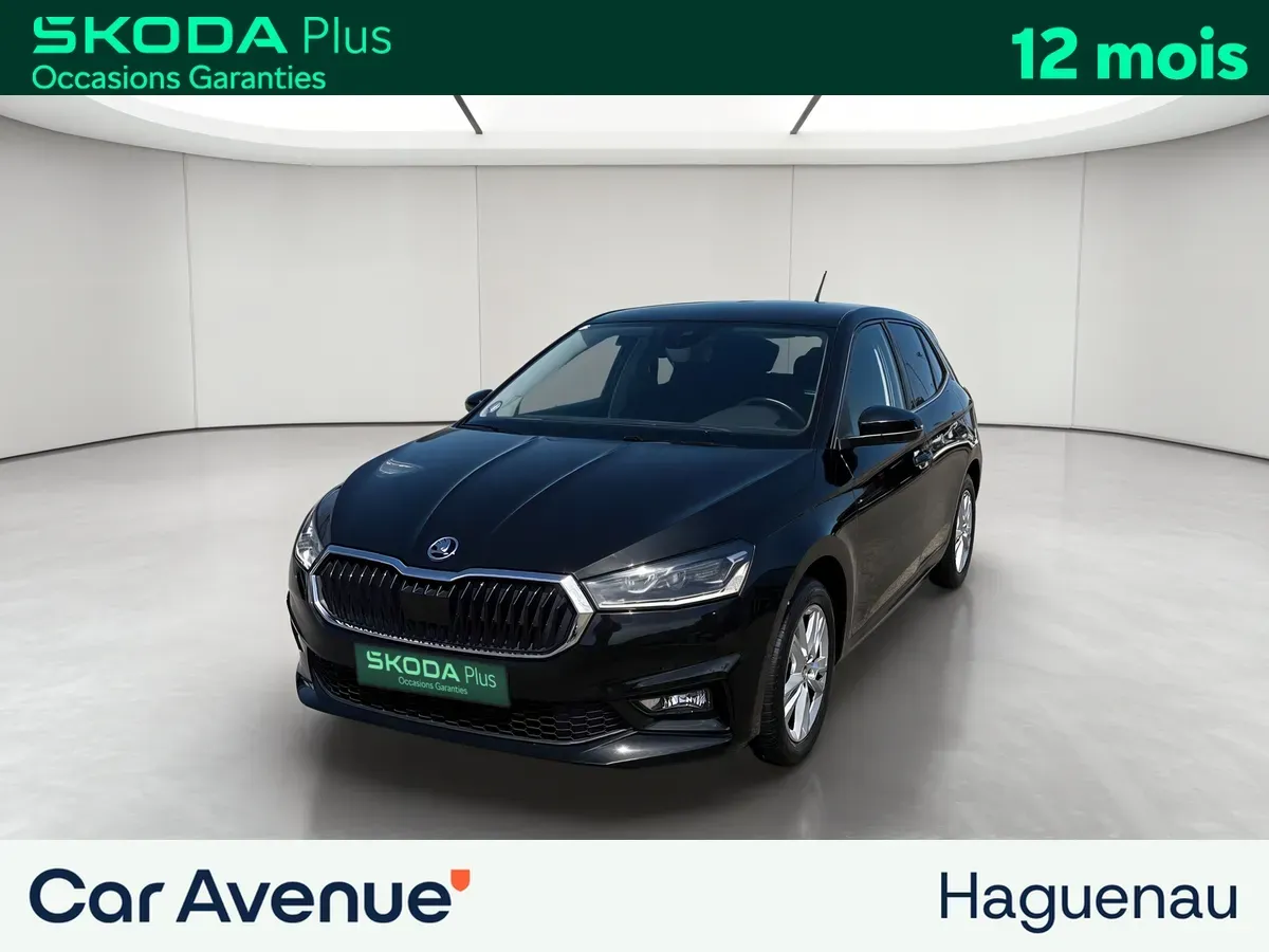 Skoda Fabia noir d'occasion