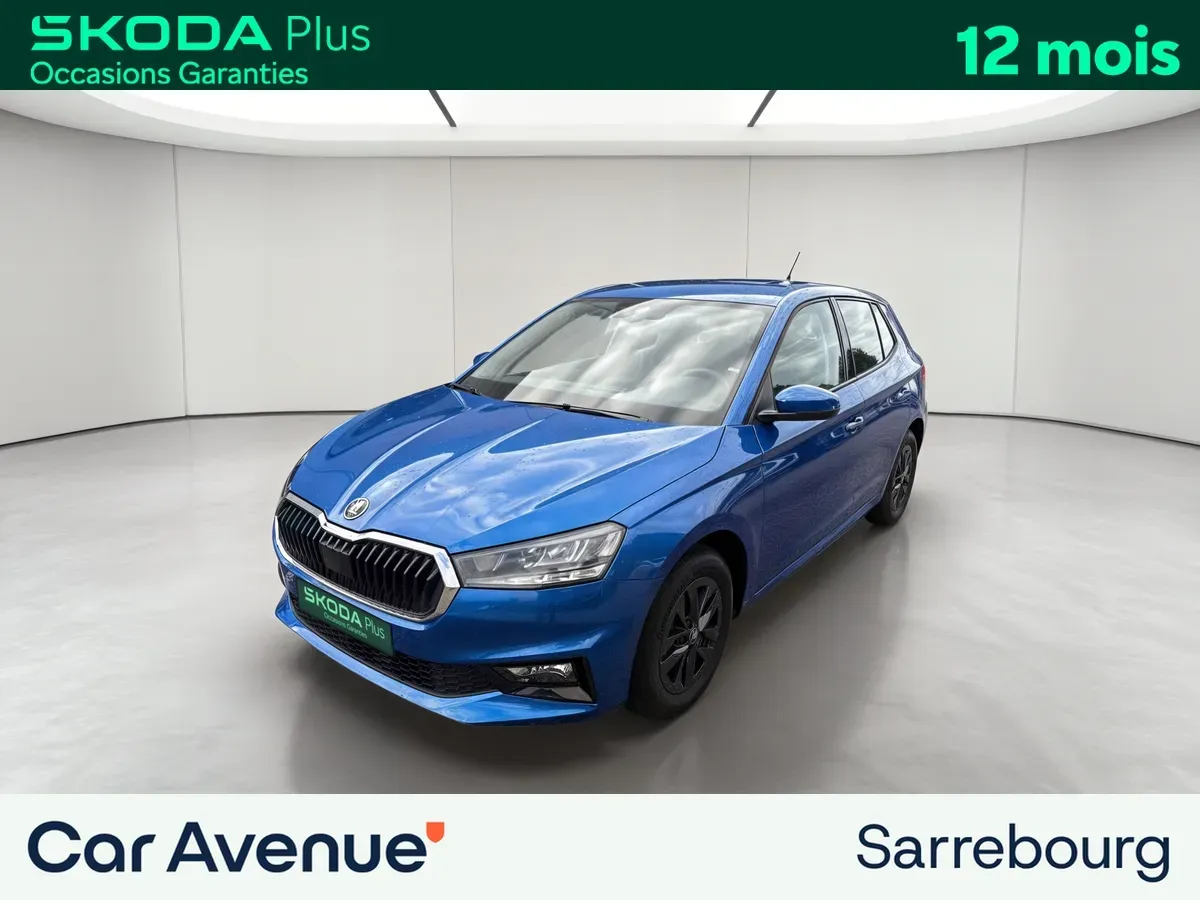 Skoda Fabia bleu rs d'occasion