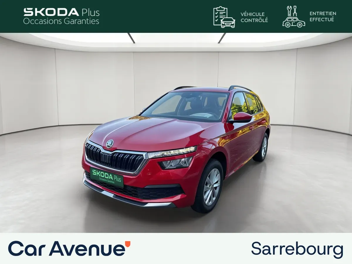 Skoda Kamiq rouge velvet d'occasion