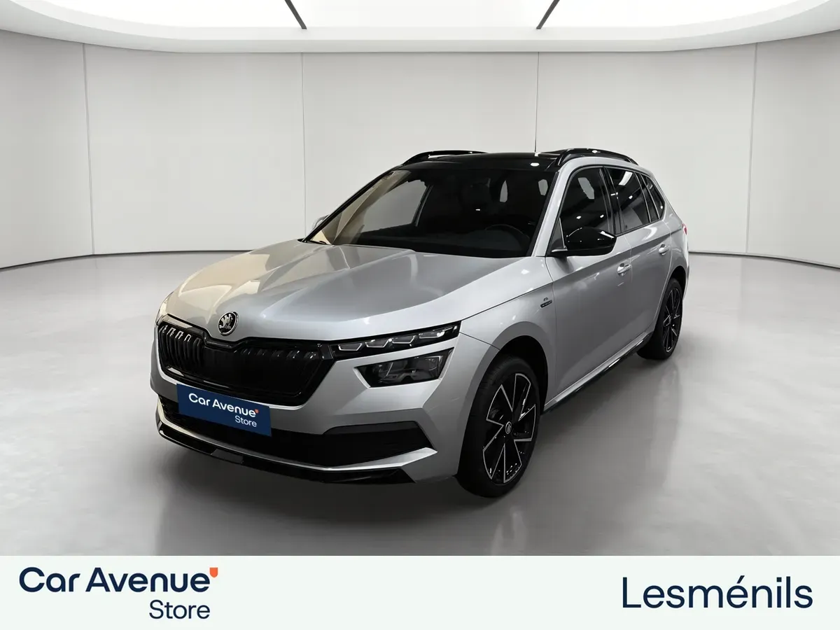 Skoda Kamiq gris argent metallise d'occasion