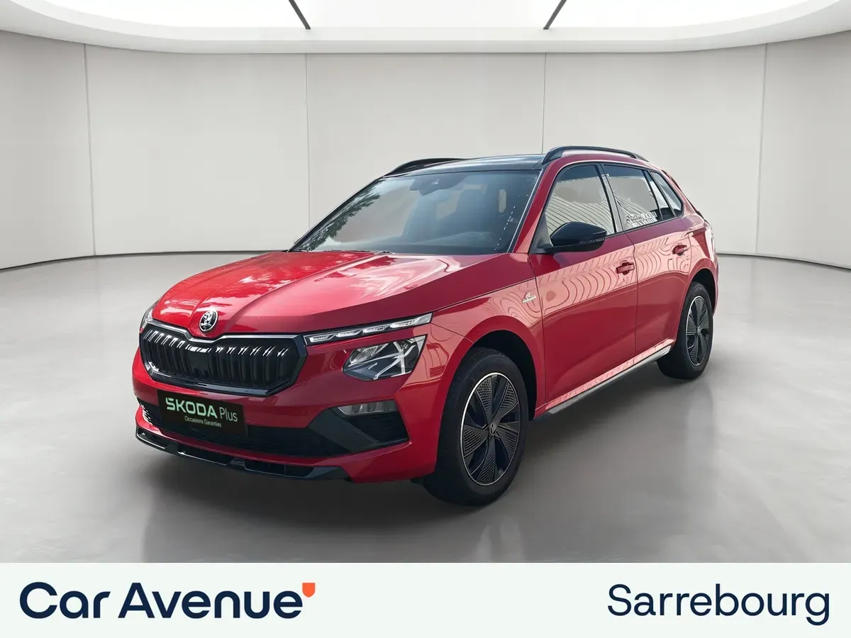 Skoda Kamiq rouge velvet metallise premium neuf