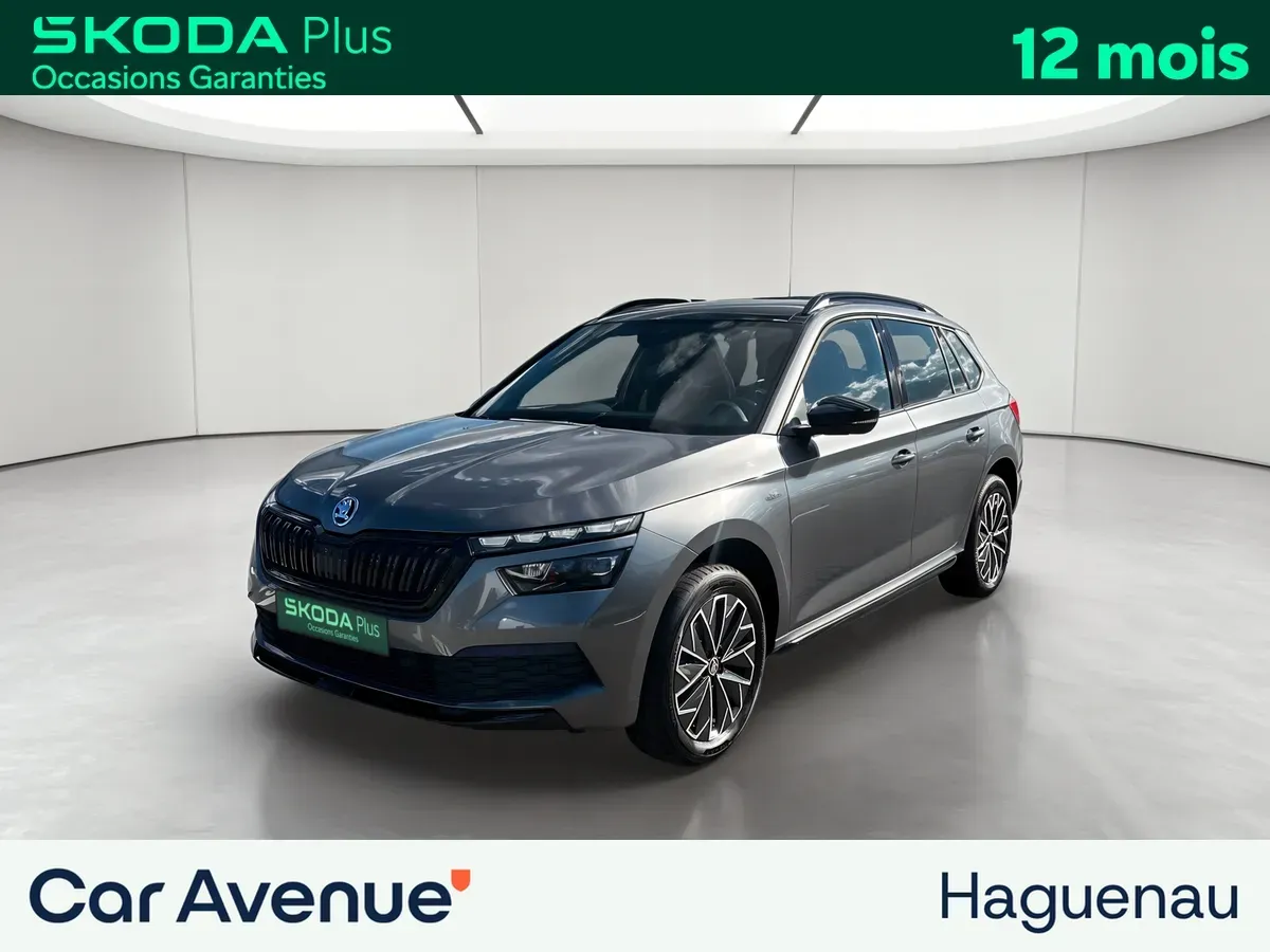 Skoda Kamiq gris graphite d'occasion