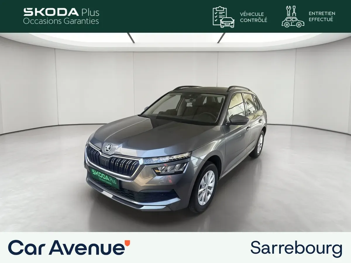 Skoda Kamiq gris d'occasion
