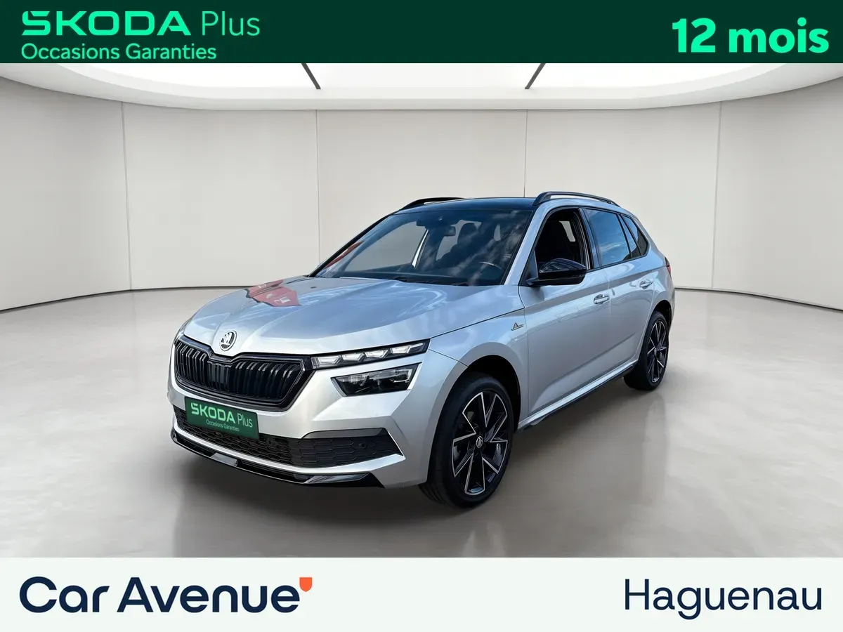 Skoda Kamiq gris argent d'occasion