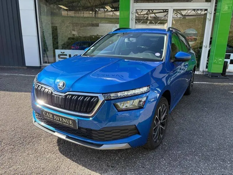 Skoda Kamiq bleu racing metallise neuf