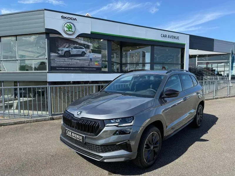Skoda Karoq gris graphite metallisee neuf