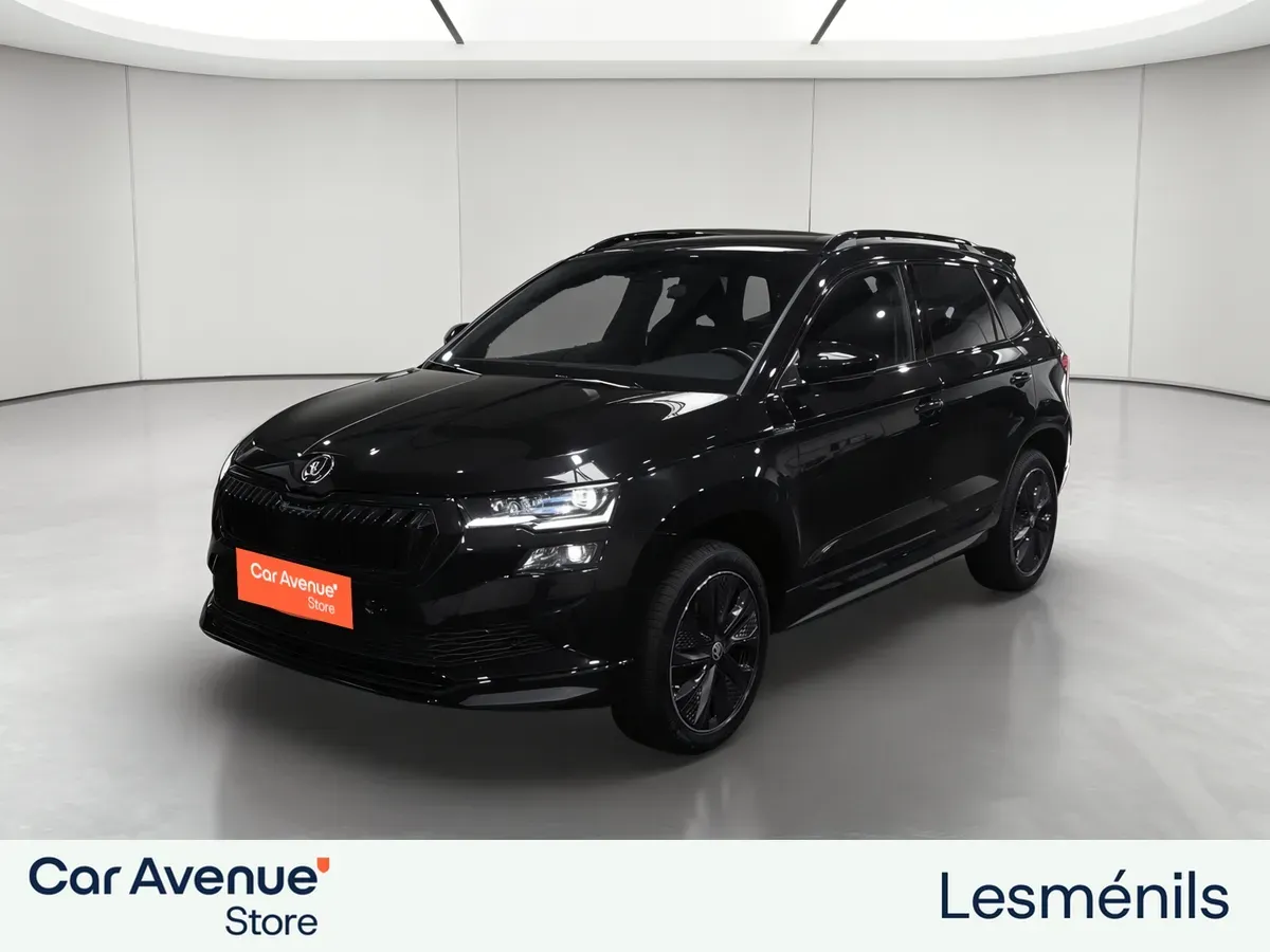 Skoda Karoq noir d'occasion