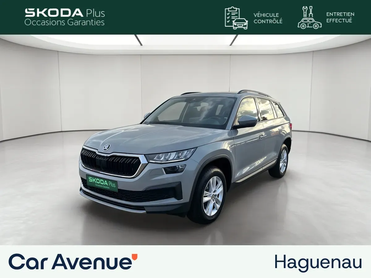 Skoda Kodiaq gris perle d'occasion