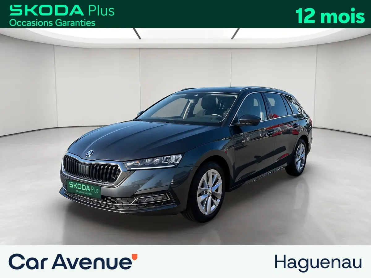 Skoda Octavia Combi gris d'occasion