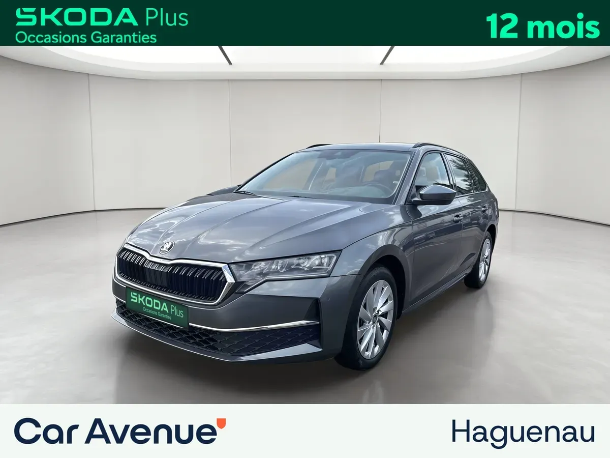 Skoda Octavia Combi gris graphite d'occasion