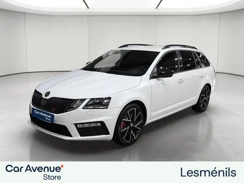 Skoda Octavia Combi blanc cristal speciale d'occasion